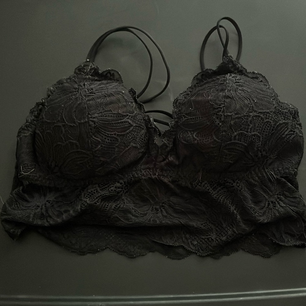 Strappy back bralette